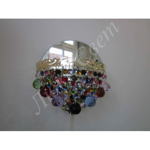 Бра Анжелика Разноцветная в Ижевске Гусь Хрустальный