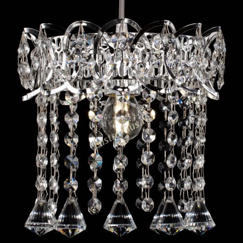 Барная люстра Астра №1 конус в Ижевске Гусь Хрустальный