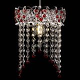 Барная люстра Астра №1 оптикон Красная в Ижевске