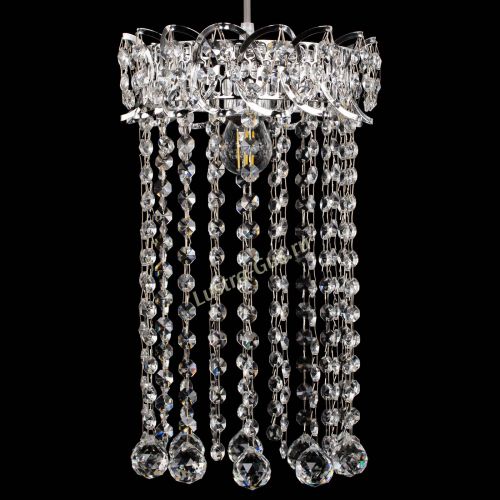 Барная люстра Астра №1 шар 30 длинная в Ижевске Гусь Хрустальный