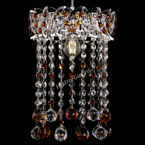 Барная люстра Астра №1 шар 30 чайная в Ижевске Гусь Хрустальный