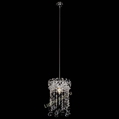 Барная люстра Астра №1 шар 30 черная в Ижевске Гусь Хрустальный