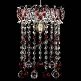 Барная люстра Астра №1 шар 30 красная в Ижевске