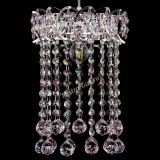 Барная люстра Астра №1 шар 30 розовая в Ижевске