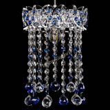 Барная люстра Астра №1 шар 30 синяя в Ижевске