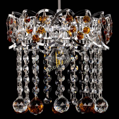 Барная люстра Астра №1 шар чайная в Ижевске Гусь Хрустальный