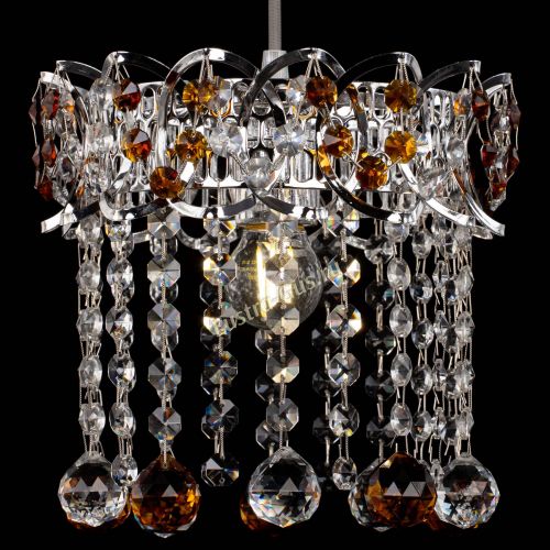 Барная люстра Астра №1 шар чайная в Ижевске Гусь Хрустальный