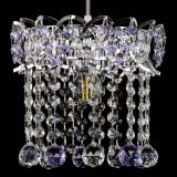 Барная люстра Астра №1 шар фиолетовая в Ижевске