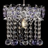 Барная люстра Астра №1 шар фиолетовая в Ижевске