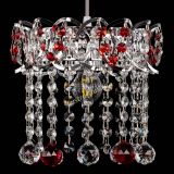 Барная люстра Астра №1 шар красная в Ижевске