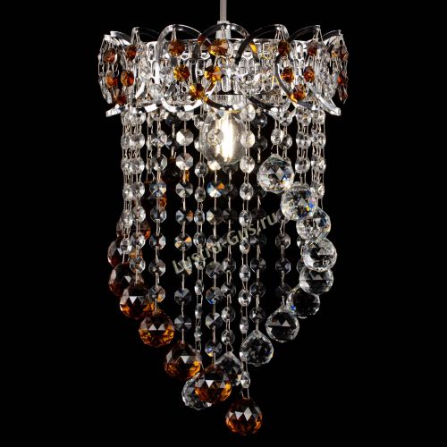 Барная люстра Астра №1 Сигма чайная в Ижевске Гусь Хрустальный