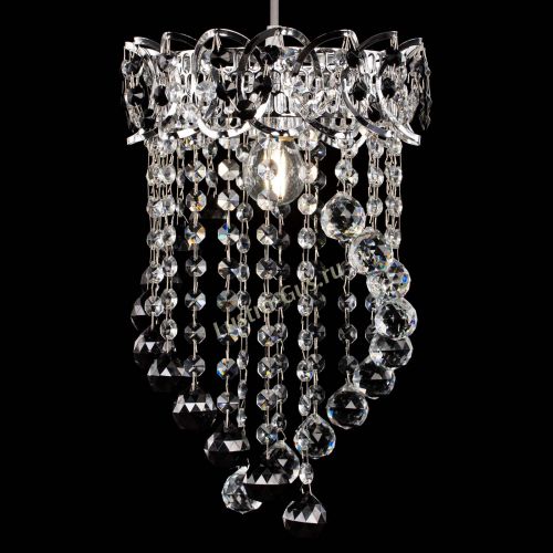 Барная люстра Астра №1 Сигма черная в Ижевске Гусь Хрустальный