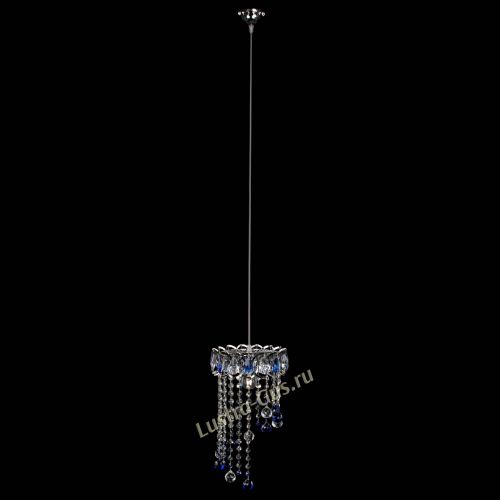 Барная люстра Астра №1 винтаж Синяя в Ижевске Гусь Хрустальный