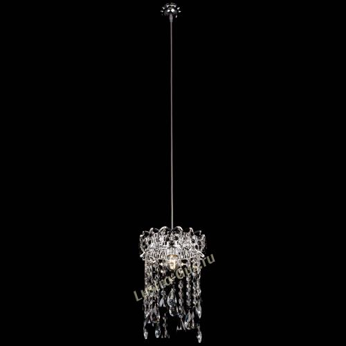 Барная люстра Астра №1 журавлик Черная в Ижевске Гусь Хрустальный