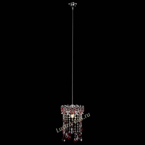 Барная люстра Астра №1 журавлик Красная в Ижевске Гусь Хрустальный