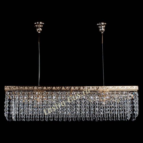 Барная люстра Прямоугольник №4 Антик в Ижевске Гусь Хрустальный