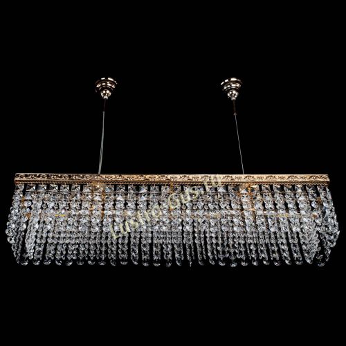 Барная люстра Прямоугольник №4 Антик в Ижевске Гусь Хрустальный