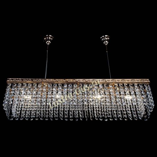 Барная люстра Прямоугольник №4 Антик в Ижевске Гусь Хрустальный