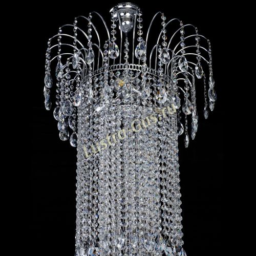 Люстра Агата длинная в Ижевске Гусь Хрустальный