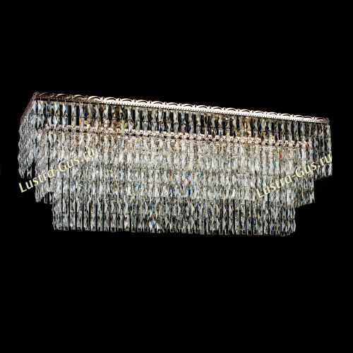 Люстра Четырехугольник Пластинка в Ижевске Гусь Хрустальный