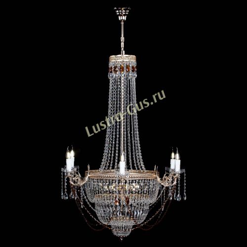 Люстра Елизавета Венеция чайная в Ижевске Гусь Хрустальный