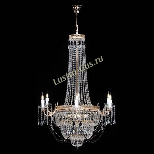 Люстра Елизавета Венеция черная в Ижевске Гусь Хрустальный