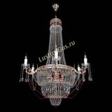 Люстра Елизавета Венеция красная в Ижевске