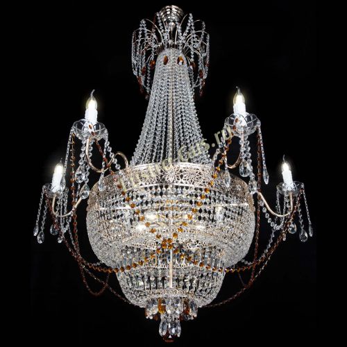 Люстра Елизавета Восток чайная в Ижевске Гусь Хрустальный