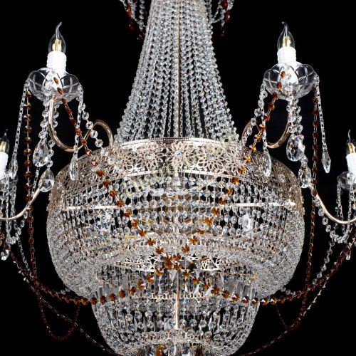 Люстра Елизавета Восток чайная в Ижевске Гусь Хрустальный