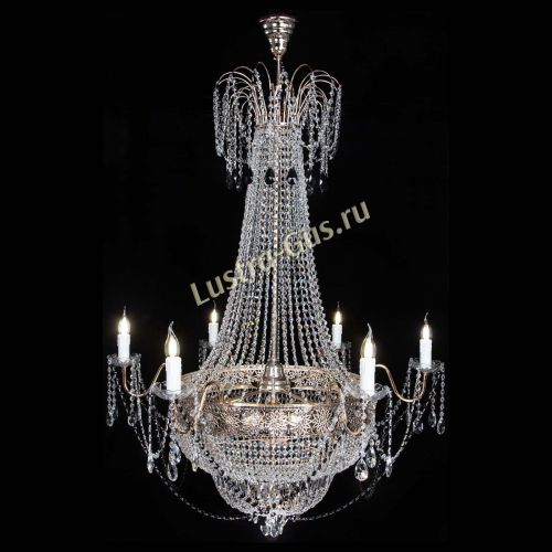 Люстра Елизавета Восток черная в Ижевске Гусь Хрустальный