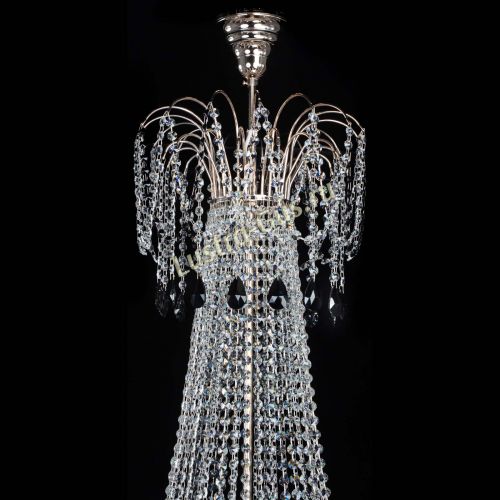 Люстра Елизавета Восток черная в Ижевске Гусь Хрустальный