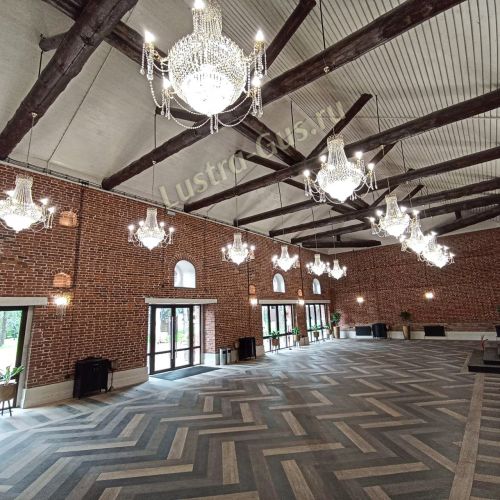 Люстра Елизавета в Ижевске Гусь Хрустальный