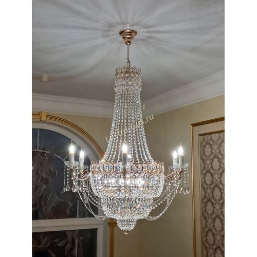 Люстра Елизавета в Ижевске Гусь Хрустальный