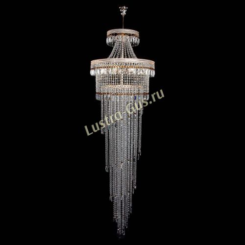 Люстра Флоренция Водопад №8 чайная в Ижевске Гусь Хрустальный