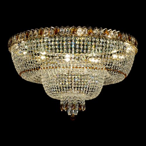 Большая люстра Хрустальный Каскад Дворцовый чайный в Ижевске Гусь Хрустальный