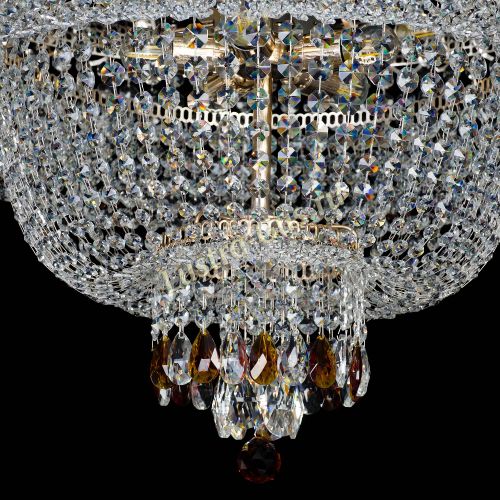 Большая люстра Хрустальный Каскад Дворцовый чайный в Ижевске Гусь Хрустальный