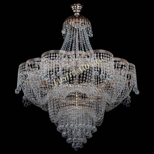 Люстра Камелия подвесная №11 в Ижевске Гусь Хрустальный