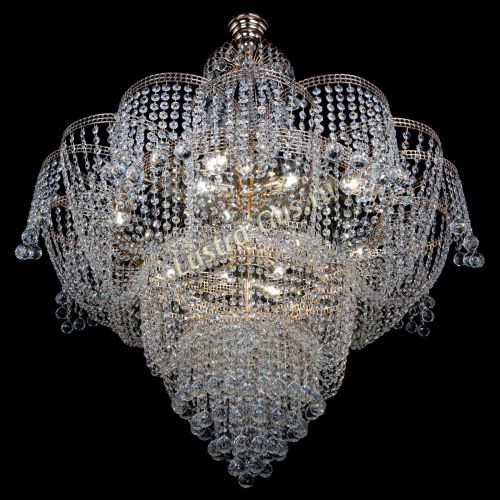 Люстра Камелия подвесная №11 в Ижевске Гусь Хрустальный