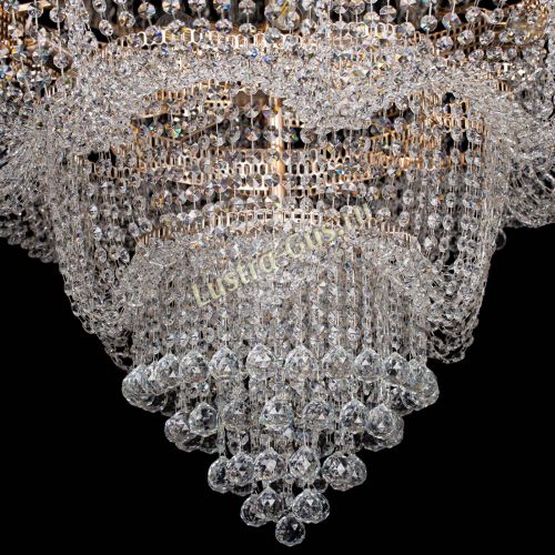 Люстра Камелия подвесная №11 в Ижевске Гусь Хрустальный