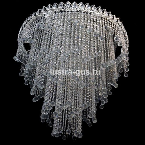 Люстра Капель с нарядом Косинус в Ижевске Гусь Хрустальный