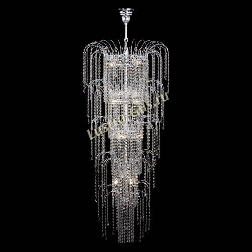 Люстра Каскад Винтовой в Ижевске Гусь Хрустальный