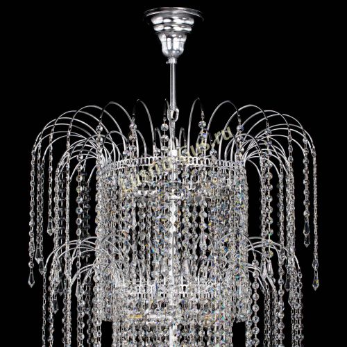 Люстра Каскад Винтовой в Ижевске Гусь Хрустальный