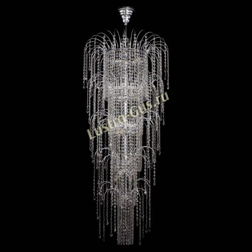 Люстра Каскад Винтовой в Ижевске Гусь Хрустальный
