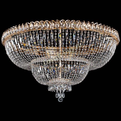 Люстра Хрустальный Каскад №17 с пластинками в Ижевске Гусь Хрустальный