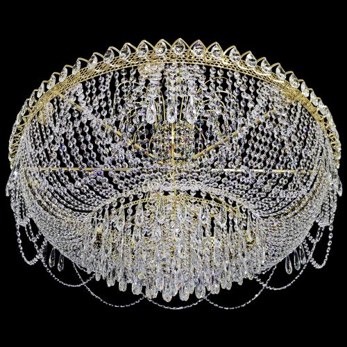 Люстра Хрустальный Каскад №12 Королевский в Ижевске Гусь Хрустальный