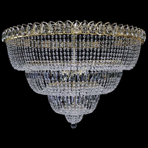 Люстра Хрустальный Каскад №17 3 яруса в Ижевске Гусь Хрустальный