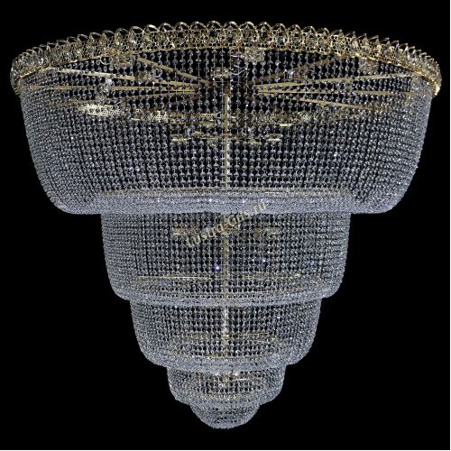 Люстра Хрустальный Каскад №48 5 ярусов в Ижевске Гусь Хрустальный