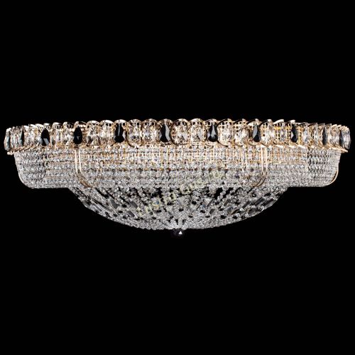 Люстра Кольцо Классика №12 черная в Ижевске Гусь Хрустальный