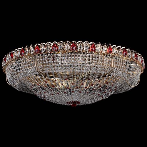 Люстра Кольцо Классика №12 красная в Ижевске Гусь Хрустальный