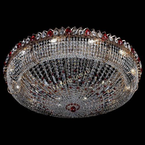 Люстра Кольцо Классика №12 красная в Ижевске Гусь Хрустальный